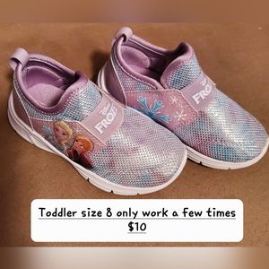 Disney Frozen toddler shoes size 8
